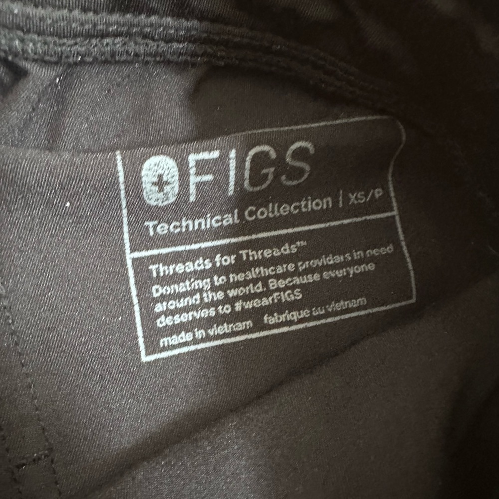 Figs Black Zamora Jogger Pants - XS - Multiple Available! - Picture 2 of 7